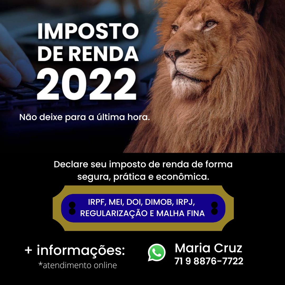 FAÇA SEU IMPOSTO DE RENDA