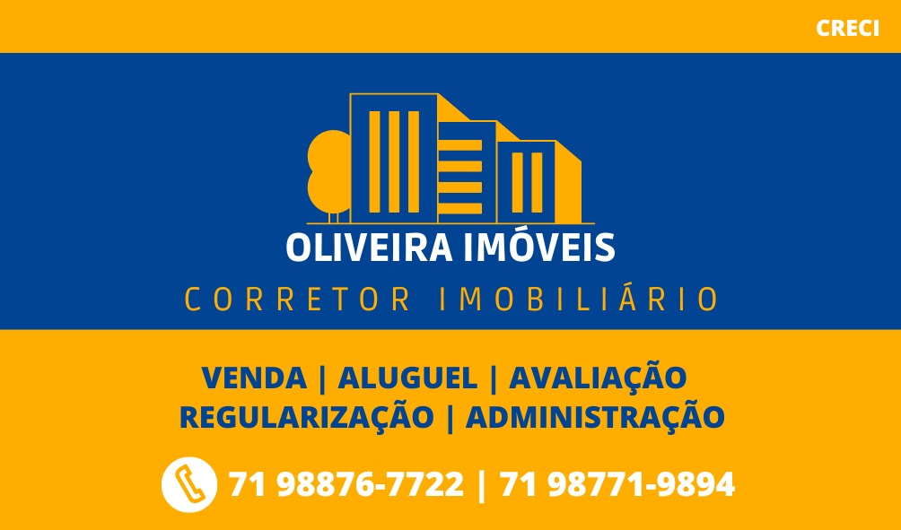 EDIVALDO OLIVEIRA , CRECI BA, CORRETOR DE IMÓVEIS EM SALVADOR BAHIA. CONTATO : Whatsapp web  71987719894